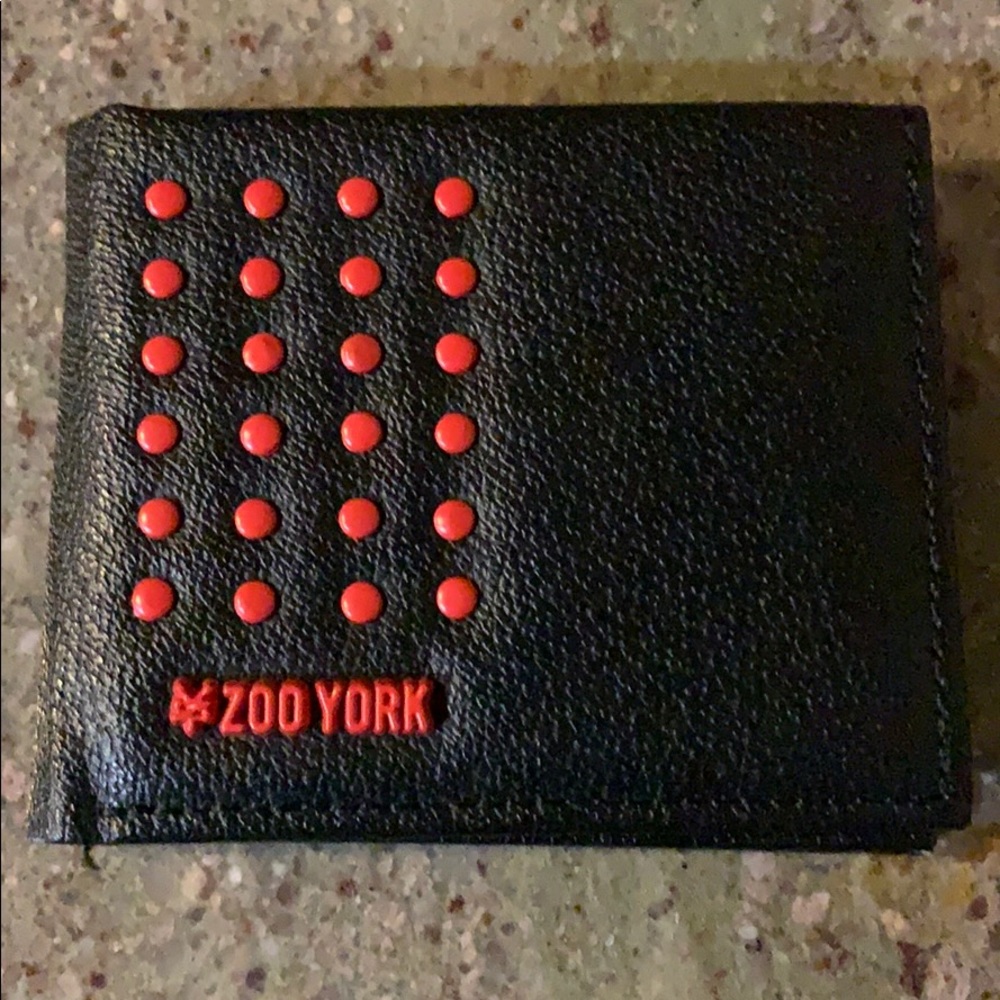 Black & Red Zoo York Wallet (Sale)